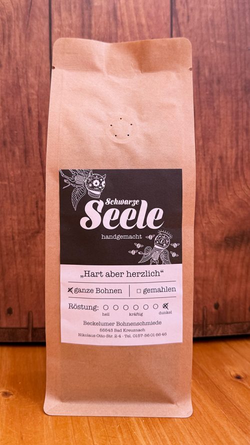 Espresso, ganze Bohne "schwarze Seele"